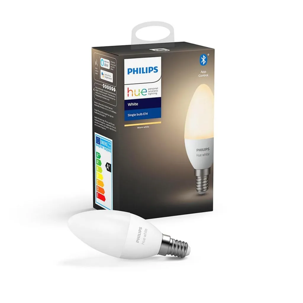 Straluma Philips Hue 5.5w e14 2700k BT> Smart lampen|Philips Hue