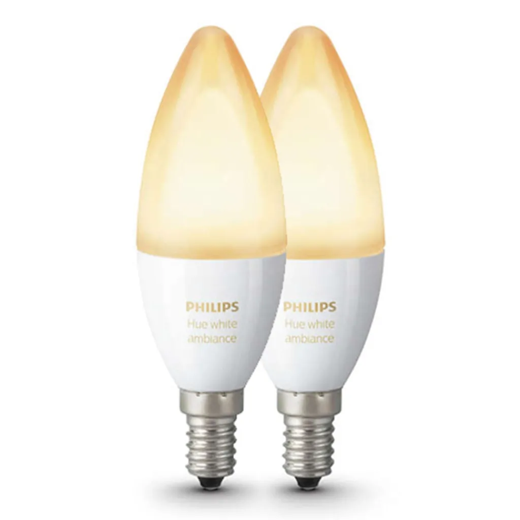 Straluma Philips Hue 4w e14 kaars 2-pack white ambiance> Smart lampen|Philips Hue