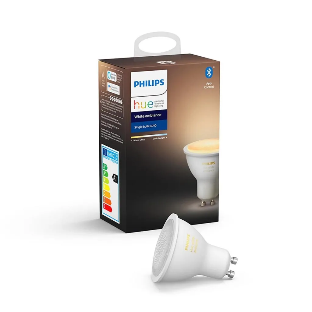 Straluma Philips Hue 5w gu10 white ambiance BT> Smart lampen|Philips Hue