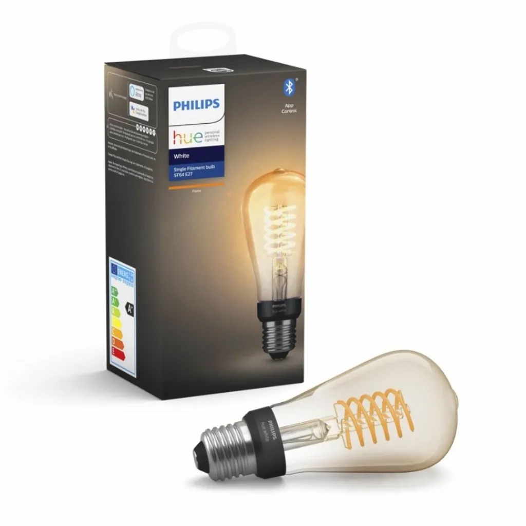 Straluma Philips Hue 7.2w thin filament st64 e27> Smart lampen|Philips Hue