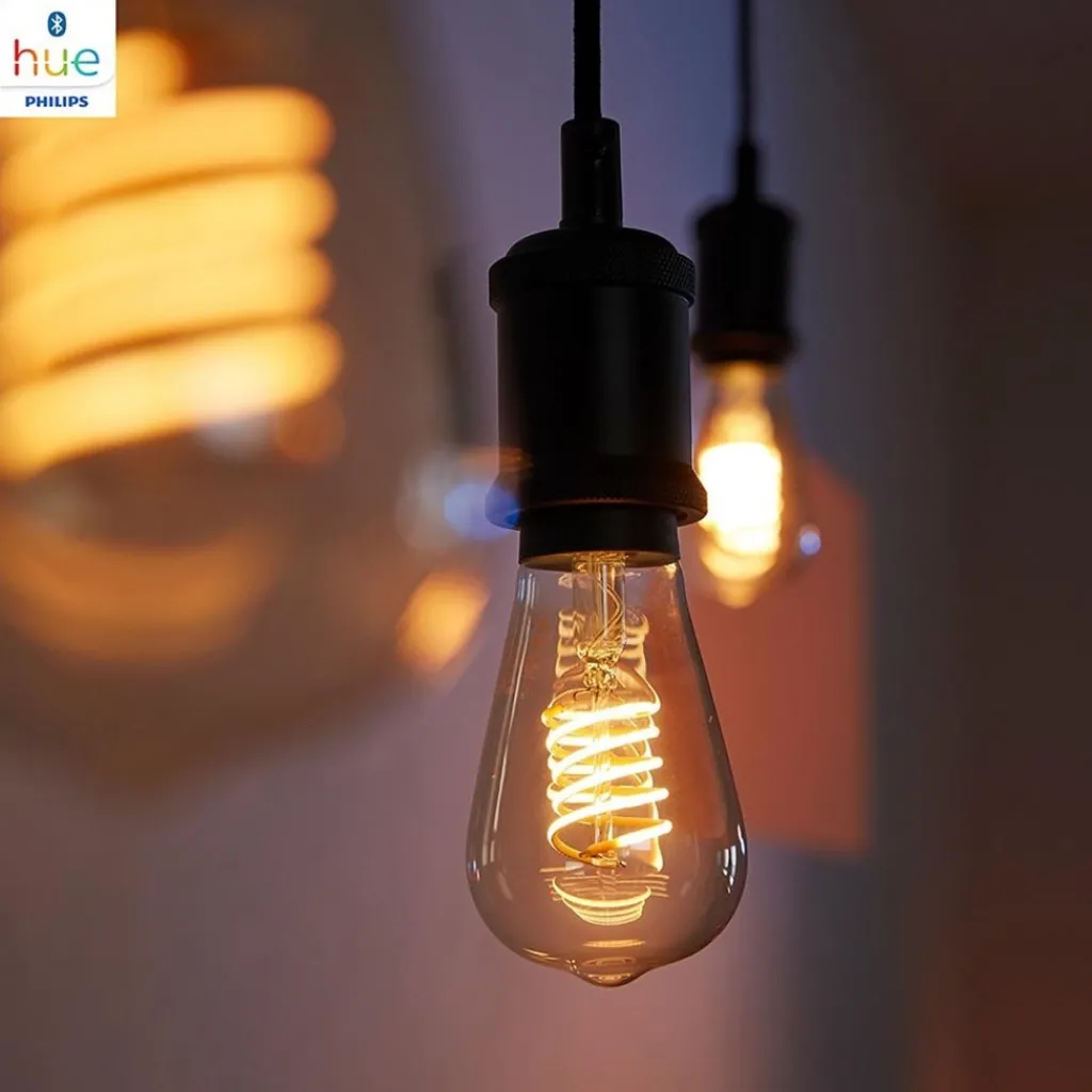 Straluma Philips Hue 7.2w thin filament st64 e27> Smart lampen|Philips Hue