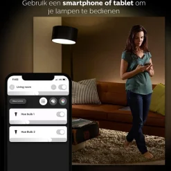 Straluma Philips Hue white starter kit E27 met Bluetooth><noscript><img width=