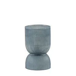 Straluma Phoebe kleine light and living tafellamp blauw-grijs op batterijen> Tafellampen|Light and Living