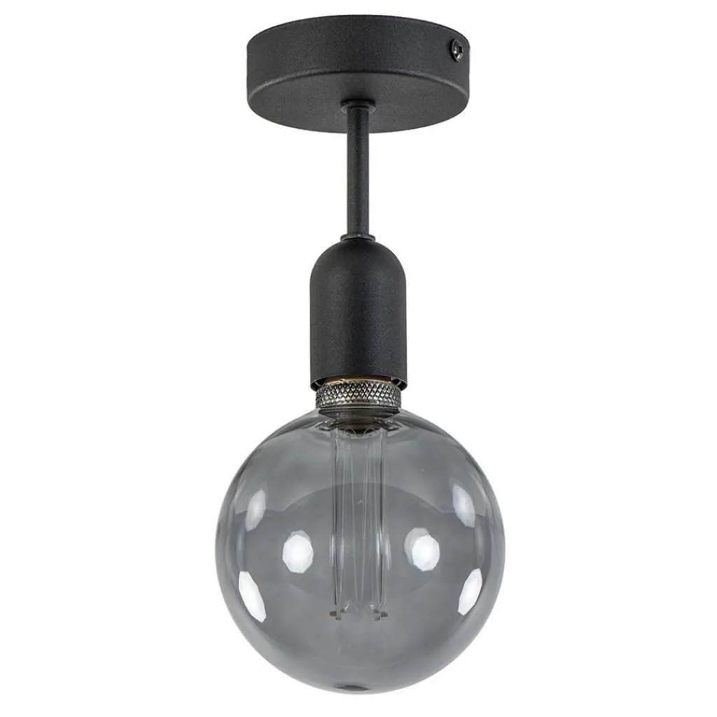 Straluma Plafondfitting basic zwart> Woonkamerlampen|Keukenverlichting