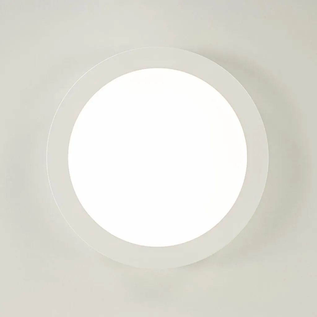 Straluma Plafondlamp Anne rond 26 wit 3-switchdim> Plafondlampen|Plafonnières