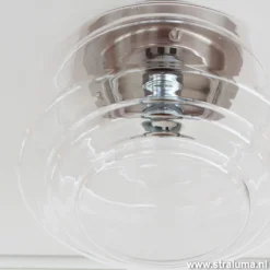 Straluma Plafondlamp Art Deco helder glas> Plafonnières|Woonkamerlampen