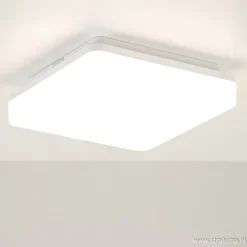 Straluma Plafondlamp Basic Square 26cm wit> Plafondlampen|Plafonnières
