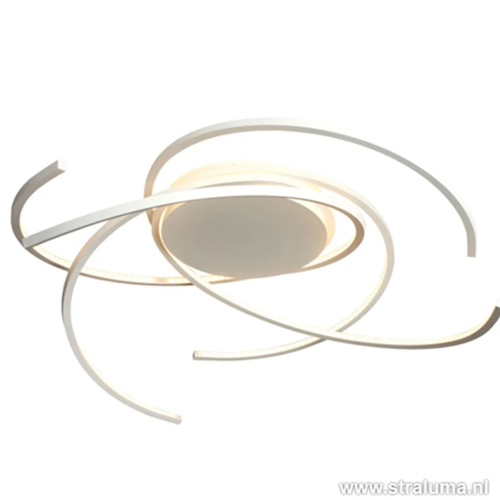 Straluma Plafondlamp bogen speels wit 80cm> Plafondlampen|Plafonnières