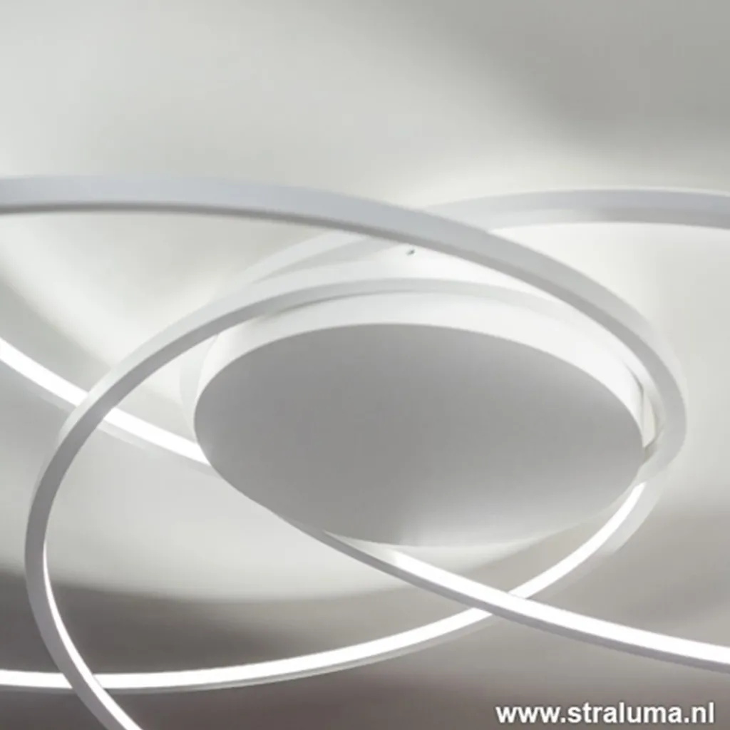 Straluma Plafondlamp bogen speels wit 80cm> Plafondlampen|Plafonnières