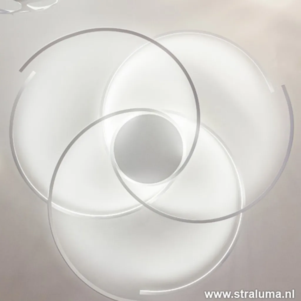 Straluma Plafondlamp bogen speels wit 80cm> Plafondlampen|Plafonnières