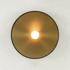 Straluma Plafondlamp Bright 26 zwart/matgoud></noscript> Plafondlampen|Opbouwspots