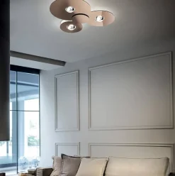 Straluma Plafondlamp Bugia Triple glossy bronze><noscript><img width=