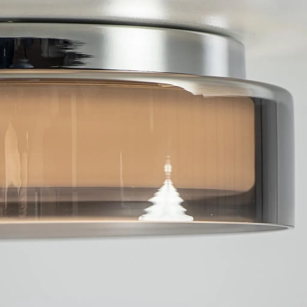 Straluma Plafondlamp Clear 30cm IP44 3-switchdim> Plafondlampen|Plafonnières