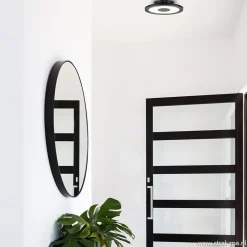 Straluma **Plafondlamp disc 26cm zwart 3-step dim></noscript> Plafondlampen|Plafonnières