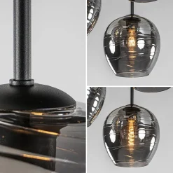 Straluma Plafondlamp Fantasy Apple 3L zwart/smoke></noscript> Keukenverlichting|Halverlichting