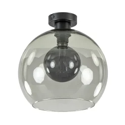 Straluma Plafondlamp globe smoke glas 30cm> Woonkamerlampen|Slaapkamerlampen