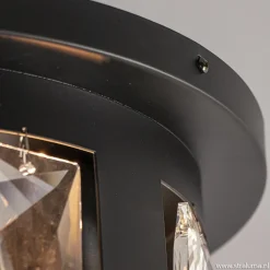 Straluma Plafondlamp Kristall Black met pegels><noscript><img width=