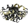 Straluma Plafondlamp Krul zwart/goud> Plafondlampen|Decoratieve Verlichting