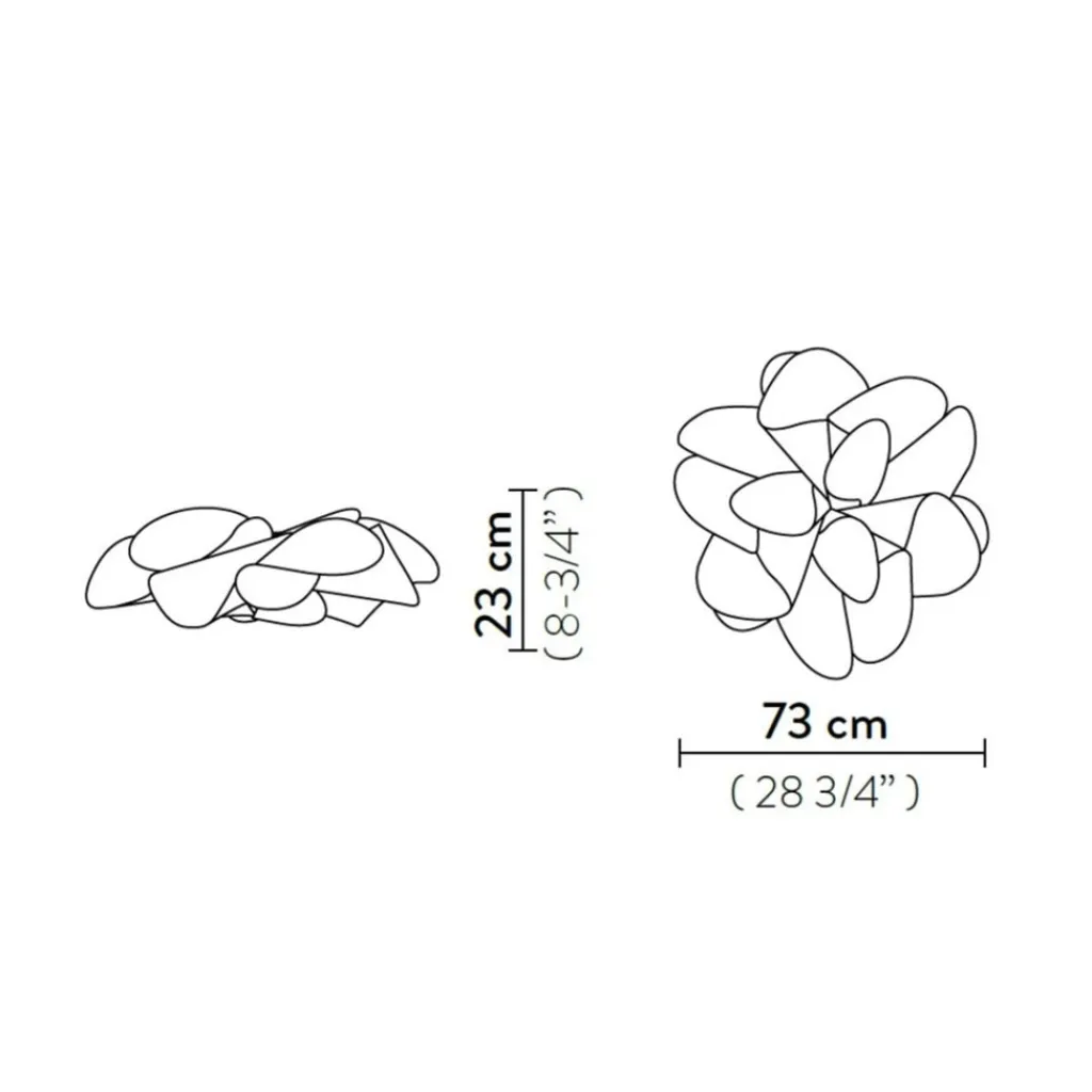 Straluma Plafondlamp La Belle Etoile zwart> Plafondlampen|LED Plafondlampen