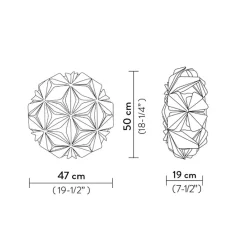 Straluma Plafondlamp LA Vie amber 50cm><noscript><img width=