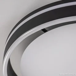 Straluma Plafondlamp Led Cirkel zwart/wit></noscript> Plafondlampen|Plafonnières