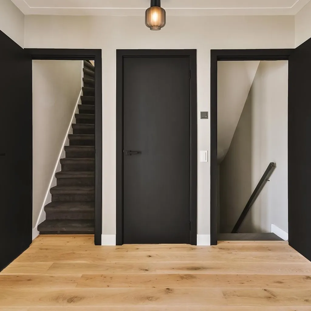 Straluma Plafondlamp Lett zwart + smoke glas 20cm> Plafondlampen|Design Verlichting