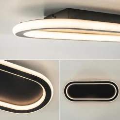 Straluma Plafondlamp Lois 40 zwart 3-switch dim></noscript> Plafondlampen|Wandlampen