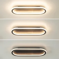 Straluma Plafondlamp Lois 40 zwart 3-switch dim></noscript> Plafondlampen|Wandlampen