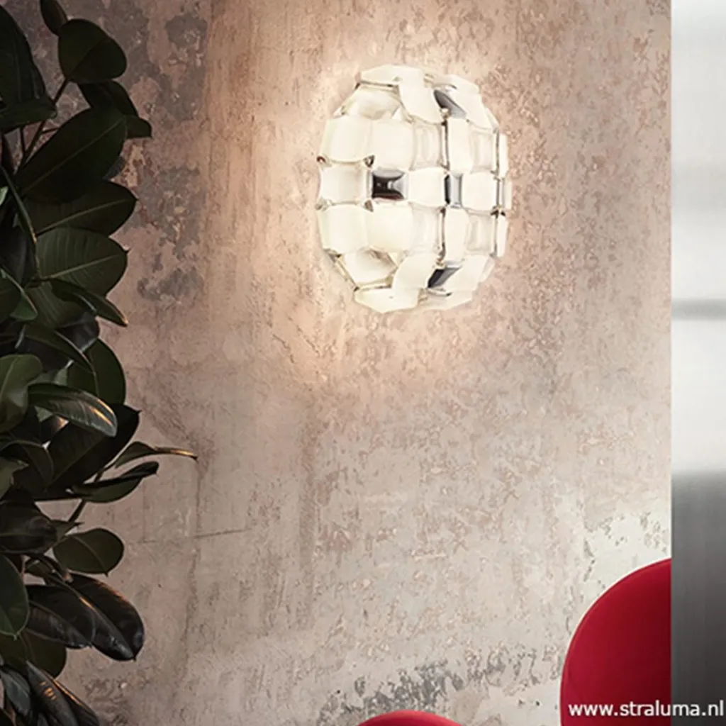 Straluma Plafondlamp Mida silver 50cm> Plafonnières|Slaapkamerlampen