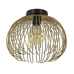 Straluma Plafondlamp Nest matgoud/zwart> Plafondlampen|Decoratieve Verlichting