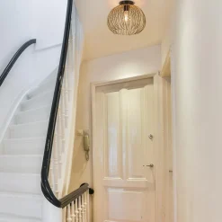 Straluma Plafondlamp Nest matgoud/zwart></noscript> Plafondlampen|Decoratieve Verlichting