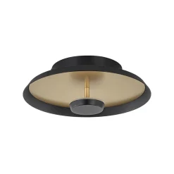 Straluma Plafondlamp Oro 25cm zwart/goud> Plafondlampen|Plafonnières
