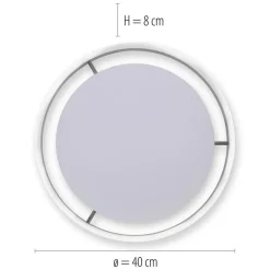 Straluma Plafondlamp Q-Vito 40 zwart smart+remote></noscript> Plafondlampen|Smart lampen