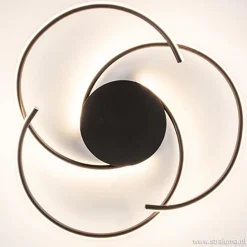 Straluma Plafondlamp Reverso zwart 3-switchdim></noscript> Plafondlampen|Plafonnières