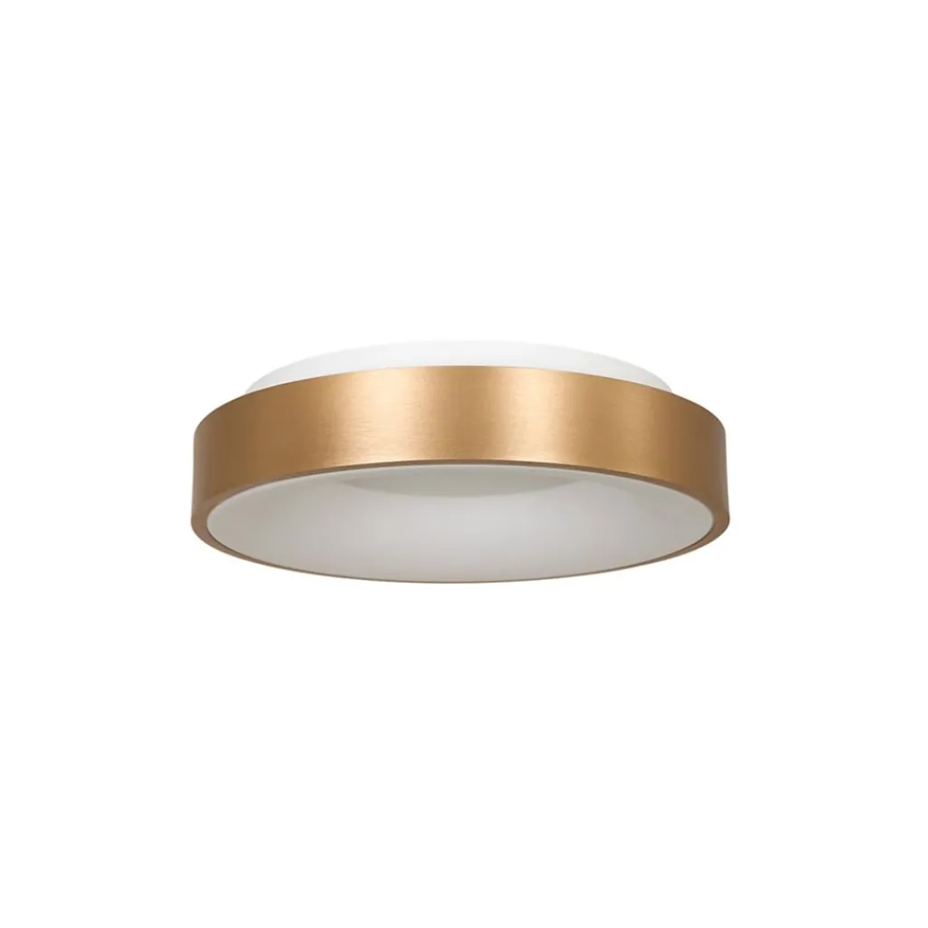 Straluma Plafondlamp Ringlede 30cm matgoud> Plafondlampen|Plafonnières