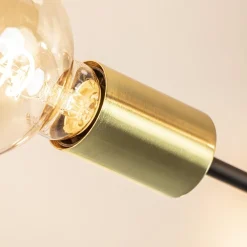 Straluma Plafondlamp Sticks 4L zwart/goud><noscript><img width=