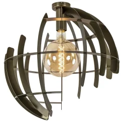 Straluma Plafondlamp Terra 60 oud messing><noscript><img width=