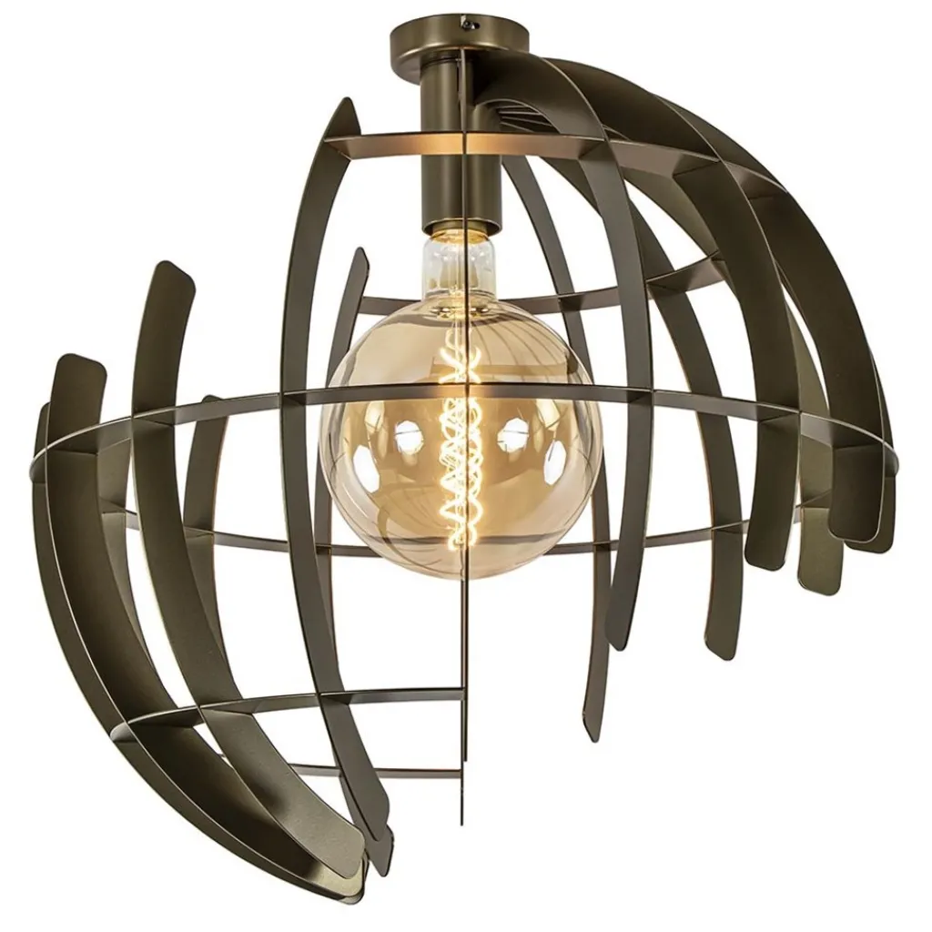 Straluma Plafondlamp Terra 60 oud messing> Plafondlampen|Design Verlichting