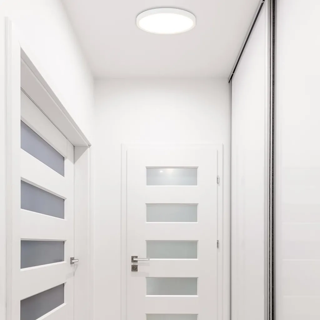 Straluma Plafondlamp wit met bewegingssensor> Plafondlampen|Plafonnières