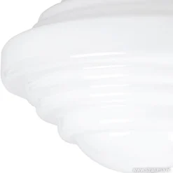 Straluma Plafondlamp York art deco opaal glas> Plafonnières|Woonkamerlampen