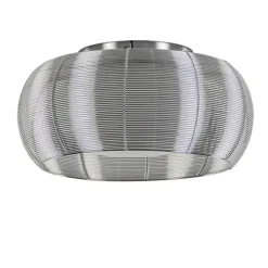 Straluma Plafondlamp-plafonnière glas en chroom> Draadlampen|Woonkamerlampen