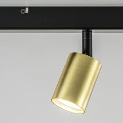 Straluma Plafondspot Bounce 4l 100cm zwart/matgoud><noscript><img width=