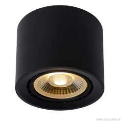 Straluma Plafondspot cilinder zwart gu10-111 dim to warm> Plafondlampen|Opbouwspots