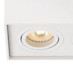 Straluma Plafondspot dubbel box wit gu10></noscript> Opbouwspots|Keukenverlichting