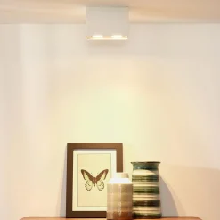 Straluma Plafondspot dubbel box wit gu10></noscript> Opbouwspots|Keukenverlichting