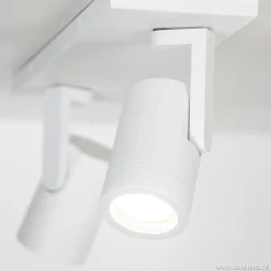 Straluma Plafondspot Halo 2L op balk wit></noscript> Opbouwspots|Keukenverlichting