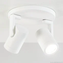 Straluma Plafondspot Halo 2L rond wit> Opbouwspots|Keukenverlichting