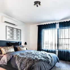 Straluma Plafondspot Halo 3L rond zwart></noscript> Opbouwspots|Woonkamerlampen