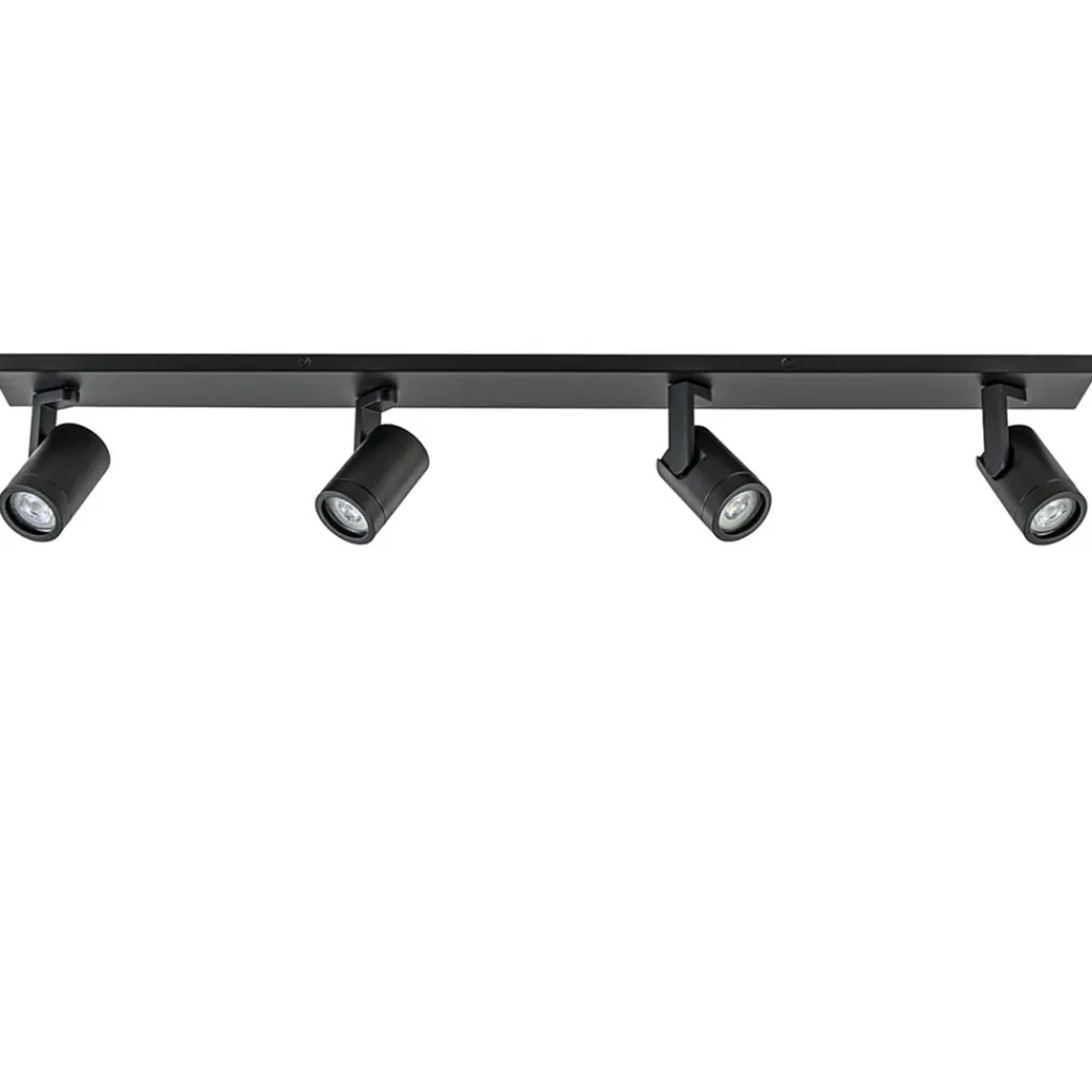 Straluma Plafondspot Halo Spot 4L balk zwart> Opbouwspots|Woonkamerlampen