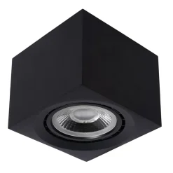 Straluma Plafondspot kubus zwart gu10-111 dtw> Plafondlampen|Opbouwspots